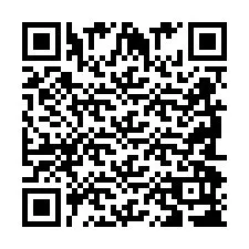 QR Code pour le numéro de téléphone +2698098378