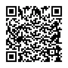 QR код за телефонен номер +2698098449