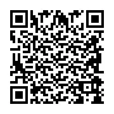 QR Code สำหรับหมายเลขโทรศัพท์ +2698098492