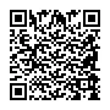 QR код за телефонен номер +2698098497