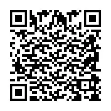 QR-koodi puhelinnumerolle +2698098509