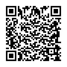 QR код за телефонен номер +2698098514