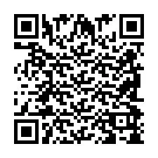 QR Code สำหรับหมายเลขโทรศัพท์ +2698098529