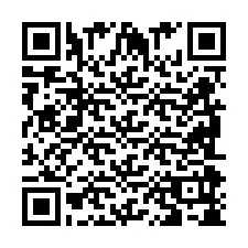 QR код за телефонен номер +2698098546