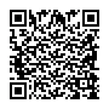 Código QR para número de telefone +2698098556