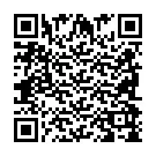 QR код за телефонен номер +2698098563