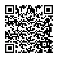 QR Code pour le numéro de téléphone +2698098572