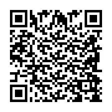 QR Code สำหรับหมายเลขโทรศัพท์ +2698098576