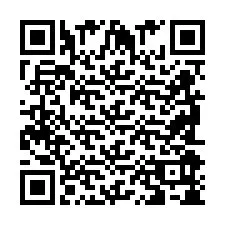 QR-Code für Telefonnummer +2698098599