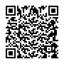 QR Code pour le numéro de téléphone +2698098690