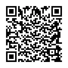 QR Code for Phone number +2698098701