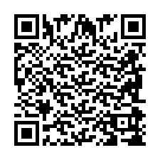 Kod QR dla numeru telefonu +2698098702