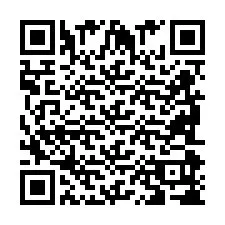 QR Code สำหรับหมายเลขโทรศัพท์ +2698098703