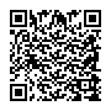 QR-код для номера телефона +2698098719