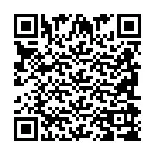 Código QR para número de teléfono +2698098743