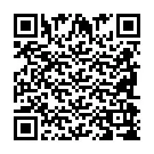 Código QR para número de teléfono +2698098753