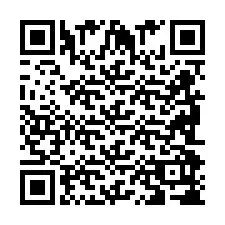 Código QR para número de teléfono +2698098762