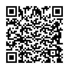 QR Code pour le numéro de téléphone +2698098822