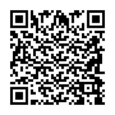 QR-Code für Telefonnummer +2698098835