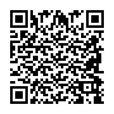 Codice QR per il numero di telefono +2698098837