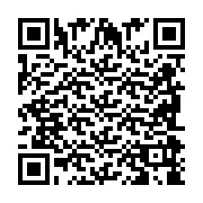 QR-koodi puhelinnumerolle +2698098846