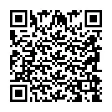 QR-koodi puhelinnumerolle +2698098850