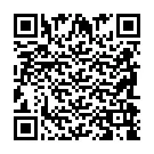 Codice QR per il numero di telefono +2698098851