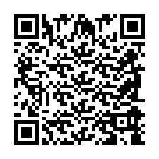 Código QR para número de teléfono +2698098889