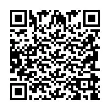 Código QR para número de teléfono +2698098908