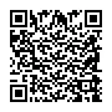 QR-код для номера телефона +2698098909