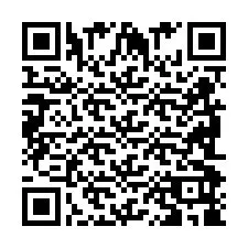 Codice QR per il numero di telefono +2698098932