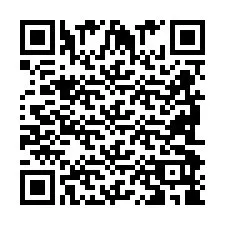 Código QR para número de teléfono +2698098933