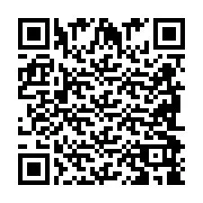 QR-koodi puhelinnumerolle +2698098936