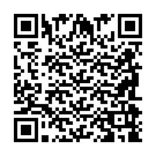 QR код за телефонен номер +2698098955