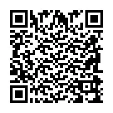 QR Code สำหรับหมายเลขโทรศัพท์ +2698099015