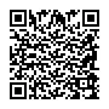 Codice QR per il numero di telefono +2698099095