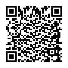 Código QR para número de teléfono +2698099098