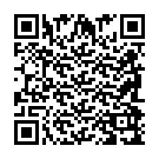 QR-koodi puhelinnumerolle +2698099161