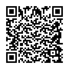 QR-code voor telefoonnummer +2698099169