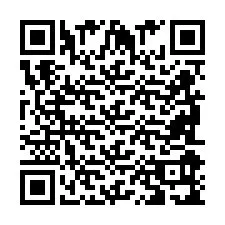 QR-koodi puhelinnumerolle +2698099187