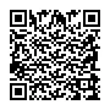 QR-koodi puhelinnumerolle +2698099204