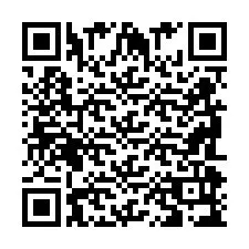 QR-koodi puhelinnumerolle +2698099255