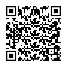 QR-code voor telefoonnummer +2698099280