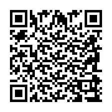 Codice QR per il numero di telefono +2698099300