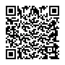 QR код за телефонен номер +2698099308