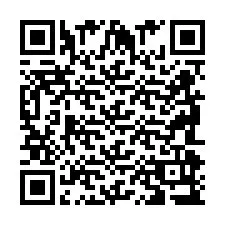 Código QR para número de teléfono +2698099350