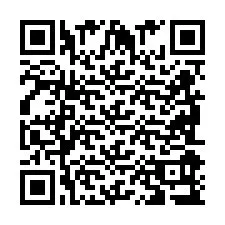 Codice QR per il numero di telefono +2698099386