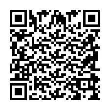 QR-koodi puhelinnumerolle +2698099409