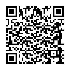 QR-code voor telefoonnummer +2698099410