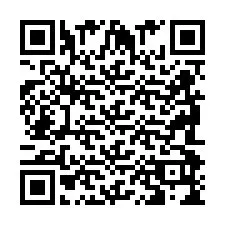 QR-koodi puhelinnumerolle +2698099420